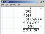 CCCalc Screenshot