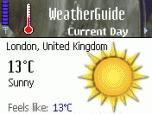 WeatherGuide (Symbian Series 60) Screenshot