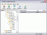 Folder Crypto Password Screenshot