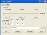Mpeg Splitter Screenshot