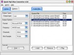 Quick MP3 WAV Converter Screenshot