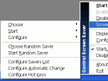 Control Screen Saver