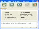 Project Password Recovery