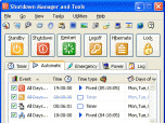 Shutdown Manager and Tools Screenshot