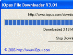 iOpus File and Website Downloader Screenshot