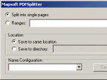 PDFSplitter Screenshot