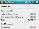 AceMoney for Pocket PC Screenshot