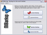 MOBackup - Outlook Backup Software Screenshot