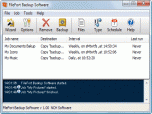 FileFort Data Backup Software Screenshot