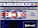 Double Pipe Heat Exchanger Design Screenshot