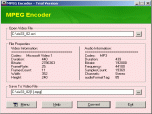 MPEG ENCODER Screenshot