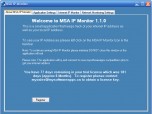 MSA IP Monitor Screenshot