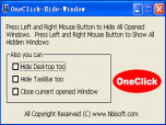 OneClick Hide Window Screenshot