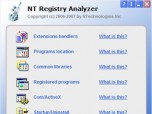 NT Registry Analyzer Screenshot