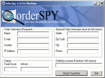 OrderSpy Screenshot