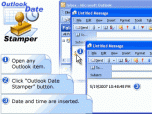 Outlook Date Stamper Screenshot
