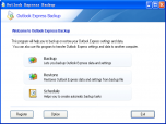 Outlook Express Backup Screenshot