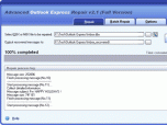 Advanced Outlook Express Repair Screenshot