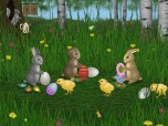 Easter Bunnies Screensaver