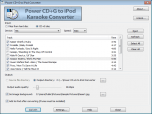 Power CD+G to iPod Karaoke Converter Screenshot