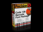 PrecisionID Code 128 Barcode Fonts Screenshot