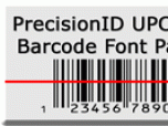 PrecisionID EAN UPC Barcode Fonts