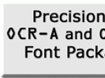 PrecisionID OCR Fonts