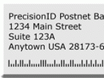 PrecisionID USPS Postnet Barcode Fonts