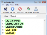 Docket Screenshot