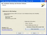 SQL Backup & Restore Wizard Screenshot