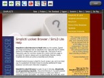 Simpliciti Locked browser Screenshot