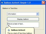 Easy Balloon ActiveX Screenshot