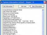 System Info ActiveX (OCX) Screenshot