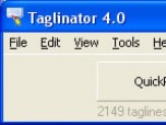 Taglinator Screenshot