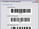 Technoriver Free Barcode SDK Screenshot