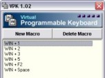 Virtual Programmable Keyboard Screenshot