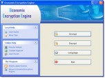 Uconomix Encryption Engine Screenshot