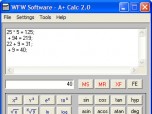 A+ Calc Screenshot
