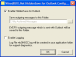 HiddenSave for Outlook Screenshot