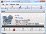 RecordPad Sound Recorder Screenshot