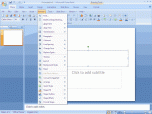 Classic Menu for PowerPoint 2007 Screenshot