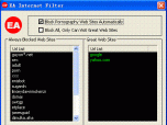 EA Internet Web Filter
