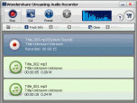 Wondershare Streaming Audio Recorder Screenshot