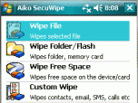 SecuWipe for Pocket PC Screenshot