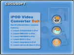 Cucusoft iPod Video Converter + DVD to iPod Suite Screenshot