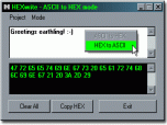 HEXwrite Screenshot