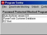 Program Sentry Screenshot