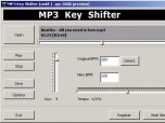 MP3 Keyshifter Screenshot