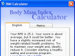 Body Mass Index Counter Screenshot