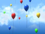 3D Balloons Screensaver Screenshot